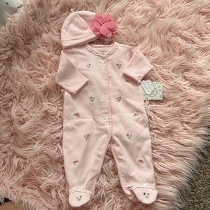 0-3 Little Me Outfit NWT